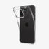 ACS06557 - iPhone 15 Pro Max Case Liquid Crystal in crystal clear showing the back